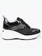 Piazza Shoes Damen Sneakers BLACK