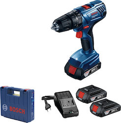 Bosch Percussive Drill Driver Battery 18V 2x2Ah