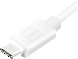 LogiLink USB 3.2 Kabel USB Typ-C männlich - USB...