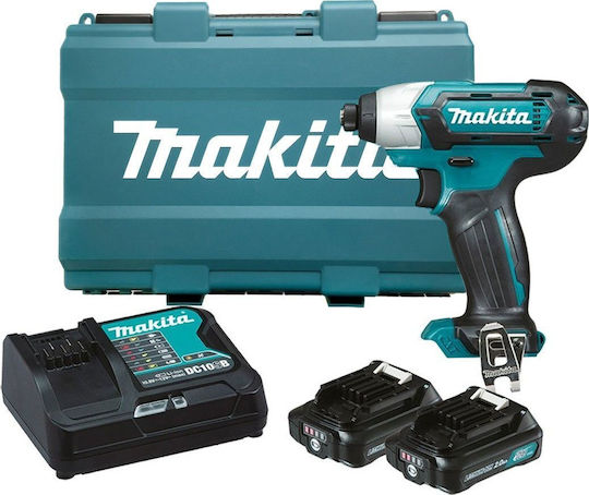 Makita CXT Παλμικό Κατσαβίδι Μπαταρίας 10.8V 2x2Ah