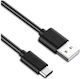 PremiumCord Cablu USB 2.0 USB-C Masculin - USB-A 60W PD Negru 2m KU31CF2BK