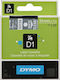 Dymo Dymo D1 Label Maker Tape 7m x 24mm in Transparent Colour Compatible with Dymo D1