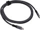 Akyga Cablu Braided Thunderbolt 3 100W Negru 1.5m (AK-USB-34)
