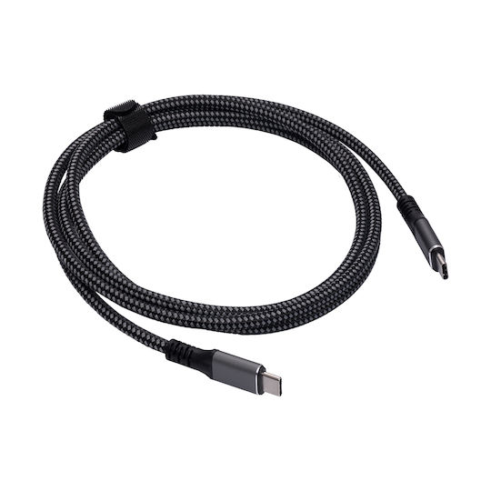 Akyga Cablu Braided Thunderbolt 3 100W Negru 1.5m (AK-USB-34)