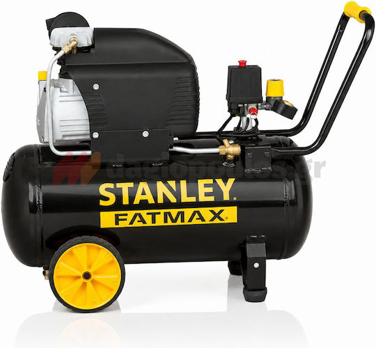 Stanley Cu o singură fază Compresor de aer cu Putere 2.5hp și Rezervor de aer 50lt FCDV4G4STF517