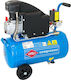 Airpress Μονοφασικό Κομπρεσέρ Αέρος 93dB με Ισχύ 1.5hp και Αεροφυλάκιο 24lt