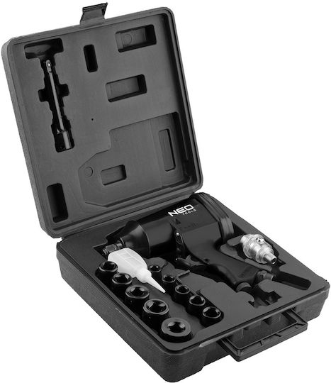 Neo Tools 14-502 Αερόκλειδο 1/2" με Μέγιστη Ροπή 32.63kgm