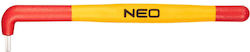 Neo Tools Κλειδί Allen σε Σχήμα L με Μύτη Μεγέθους 3mm