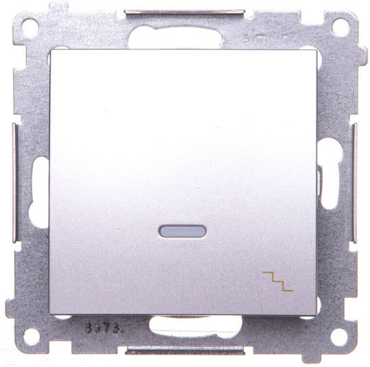 Kontakt-Simon Wall Push Staircase Button Gray WMDL-061X2X-043