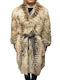 MARKOS LEATHER Women's Short Fur Beige