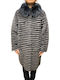 Frauen Pelz Gray