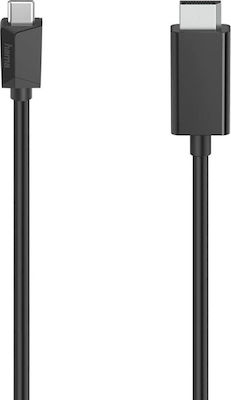 Cable USB-C - DisplayPort Hama 4K, 00200717