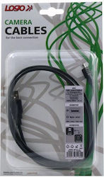 Logo Collection USB 2.0 USB-C мъжки - USB-A мъжки 1.8м (31180)