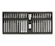 Yato Καρυδάκια με Μύτες Torx και Καρέ Υποδοχής 1/2'' Σετ 42τμχ
