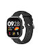 Round Curea Piele Negru (Redmi Watch 4 / Redmi Watch 5)