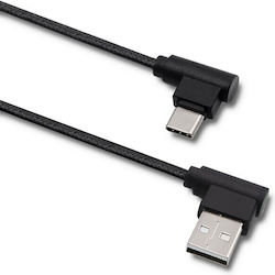 Qoltec USB 2.0 USB-C männlich - USB-A 1m (50495)