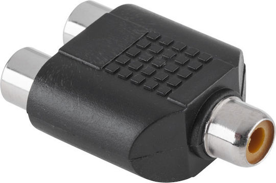 Aventure Verticale Μετατροπέας RCA female σε RCA 2x female 1τμχ ZLA0306