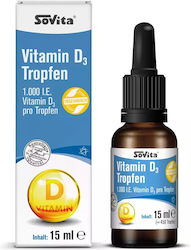 Sovita Vitamin D3 Drops Vitamina 15ml