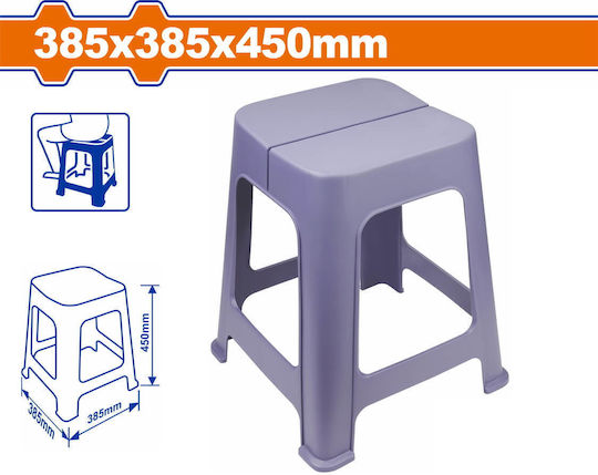 Scaun De Exterior Din Plastic 38.5x38.5x45cm Scaun De Exterior Din Plastic 38.5x38.5x45cm