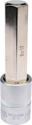 Yato Allen Bit Socket and Drive Size 1/2'' H17x100mm