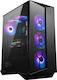 Vengeance Arkham-X69 MSI Edition Gaming Desktop PC (Kern i5-14400F/32GB DDR5/1.0TB SSD/GeForce RTX 4070 Super/Kein OS)