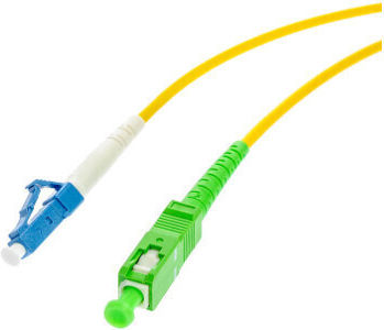 Extralink Extralink Optische Faser SC/APC-LC/UPC Kabel 2m Gelb