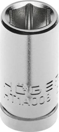 Högert Technik Nuss Sechskant mit Vierkant-Antrieb HEX Durchmesser 8mm 1Stück