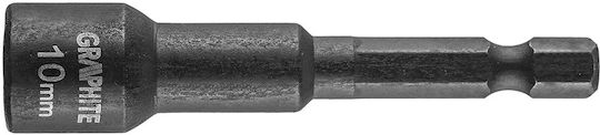 Graphite Magnetic Căpăcel Pneumatic - Pneumatic Hexagonal Diametru 10mm 1buc