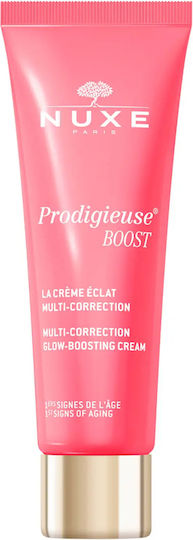 Nuxe Prodigieuse Boost Ενυδατική & Αναπλαστική Κρέμα Προσώπου Ημέρας κατά των Ατελειών με Υαλουρονικό Οξύ 40ml