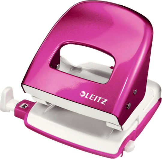 Leitz 5008 Paper 2-Hole Puncher with Guide for 30 Sheets