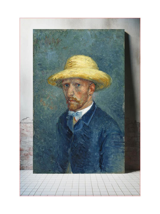 Vincent Van Gogh's Portrait Of Theo Van Gogh (1887) Painting Copy of Van Gogh on Canvas 70x100cm