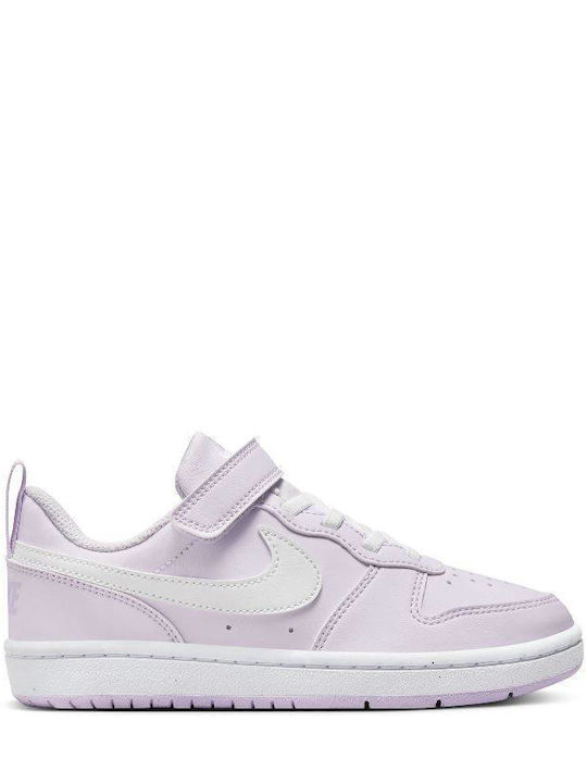 Nike Kids Sports Shoes Court Borough Low Recraft Barely Grape