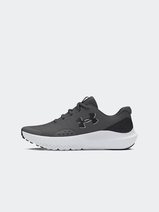 Under Armour Αθλητικά Παιδικά Παπούτσια Running Surge 4 Γκρι