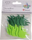 Titanum Craft Item 20pcs in Green Color