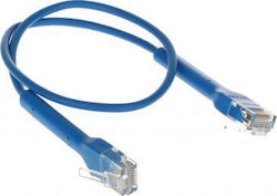 Ubiquiti UC-PATCH-0.3M-RJ45-B U/UTP Кат.6 Мрежов Кабел Ethernet 0.3м Син