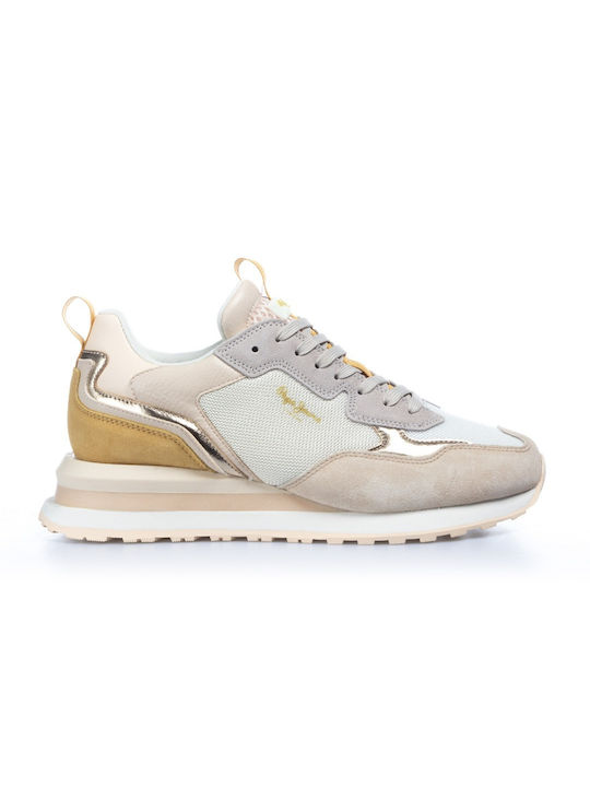 Pepe Jeans Blur Sneakers Beige