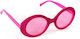 Fuchsia Carnival Glasses