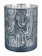 ArteLibre Candle Holder suitable for Tealights Glass in Blue Color 12.5cm 1pcs