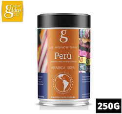 Golden Brasil Coffee Espresso Peru Beans σε Κόκκους 250gr Golden Brasil Coffee Espresso Peru Beans σε Κόκκους 250gr