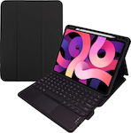 Alogy Flip Cover with Keyboard English US Black Apple iPad Air 4 2020 / 5 2022 9907