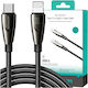 Joyroom SA31-CL3 Braided USB-C to Lightning Cable 30W Μαύρο 1.2m