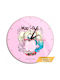 Dc Comics Ceas De Perete Roz 22x18cm