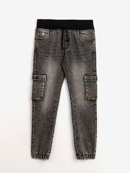 Funky Kids' Denim Pants Black