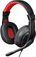 Redragon Ares H120 RGB Over Ear Gaming Headset με σύνδεση 2x3.5mm / USB