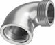 Γωνιακή σύνδεση σωλήνα Inox 1/2" Männlich/weiblich 90° 90°ΑΡΣΕΝΙΚΉ-ΘΗΛΥΚΉ