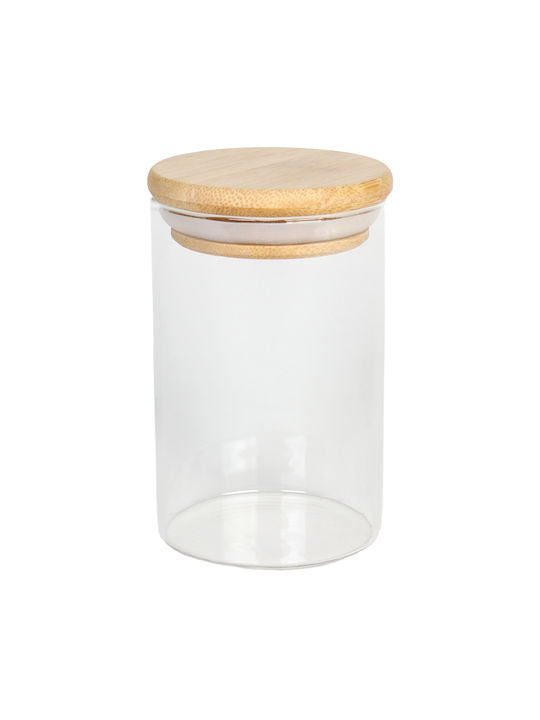 Keskor Set 1pcs Jars General Use with Lid Glass 270ml