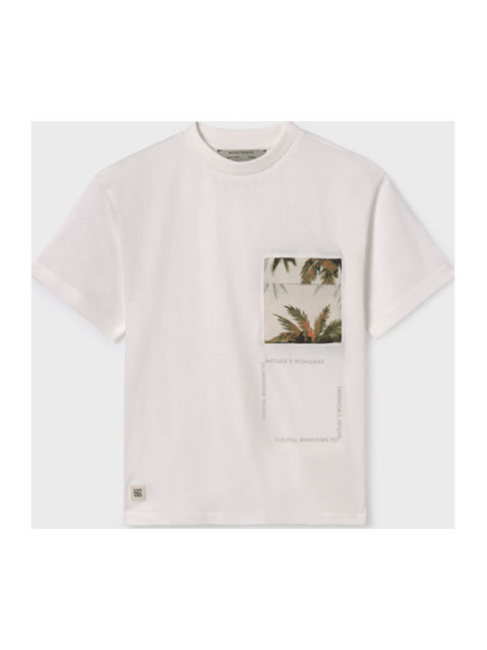 Mayoral Kids' T-shirt Beige