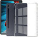 eSTUFF Flip Cover Transparent für Galaxy Tab S7+/S8+