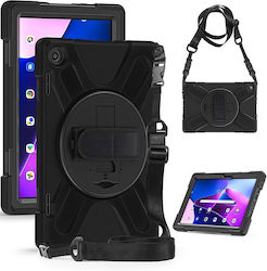 eSTUFF Flip Cover (Lenovo TAB M10 Plus Gen 3 10.6 2022 (TB-125F/TB-128F)) Μαύρη