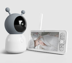 Tesla Drahtlose Babyüberwachung mit Kamera & Bildschirm 5" & Zwei-Wege-Kommunikation